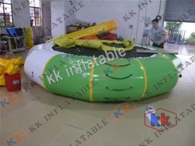 China Openlucht Opblaasbare Watertrampoline 0.9mm Reuze Openlucht het Waterpark van pvc Te koop