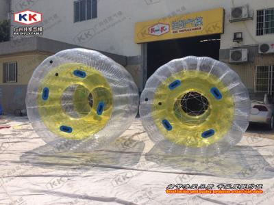 China Rolling Inflatable Water Ball , Transparent Water Zorb Ball For Running for sale