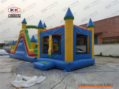 China Inflatable Bouncy Obstacle Courses Fire Resistance , outdoor obstacle course for sale