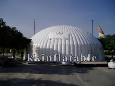 China Custom Inflatable Wedding Tent / inflatable dome tent Fire-Resistant For Party for sale