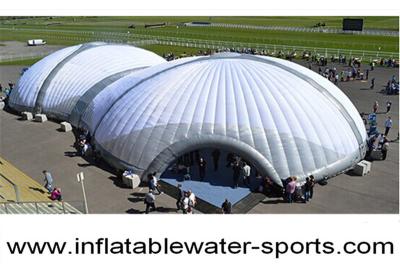 China Big White Inflatable Dome Tent Giant Round Top Marquee For Show for sale