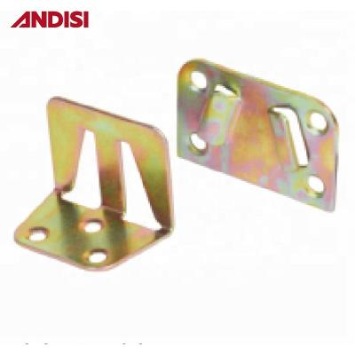 China Modern Furniture Fittings Hardware Bed Frame Metal Bed Bracket for sale