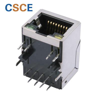 China PCB Ethernet Rj45 Modular Female Jack Rj-45 Connector 7499010211a for sale