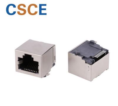 China PCB SMT RJ45 PCB JACK Connector 10/100 Base-T SMT RJ45 Connector for sale