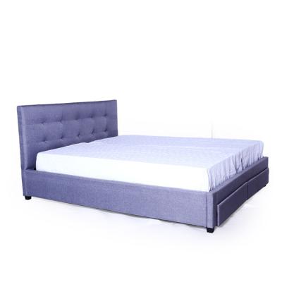 China Fashion Simple Elegant Wholesale Factory Style Double Beds With Storage Box,Indian Double Bed Designs,Double Bed Size Bed for sale