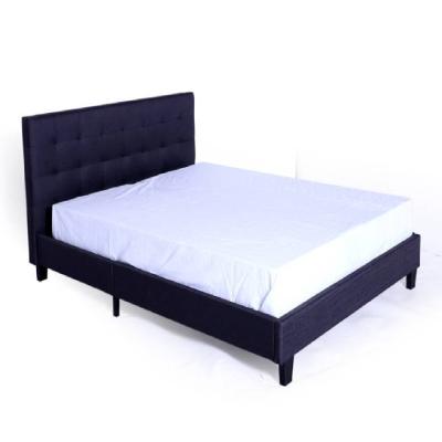 China Factory Wholesale Fashion Style Simple Elegant Bedroom Furniture Set King Size Bed, White King Bed, King Size Double Beds Furniture for sale