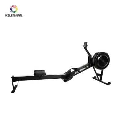 China Gym Resistance Wind Equipment Fitness Machine Universal Air Row Indoor Rower Foldable And Mobile Home Sports for sale