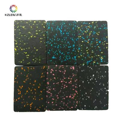 China Home / Gym Rubber Mats Custom Sale Hot Non-slip Durable Rubber Fitness Floor Mats Silent for sale