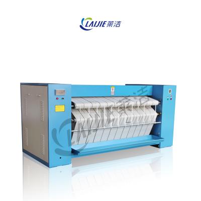 China Fast and Efficient Heated Press Flat Iron Roller Sheet Work Critical Cleaning / Residue Free Flat Ironers Machine for sale