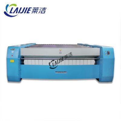 China Flip Avoid Harmful Flatwork Ironing Machine 3000mm Full Automatic Sheet Laundry Ironing Machine for sale