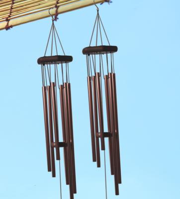 China Hot Selling Europe Amazon Metal Tuned Chime Iron Craft Outdoor Hanging Wind Chime For Garden Decoration for sale