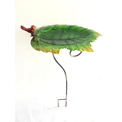 China Sustainable Home Crafts Metal Crafts Pit Outdoor Crafts Garden Decoration Items Bird Feeder for sale