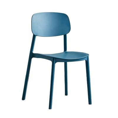 China New Design Extendable Stability Restaurant Plastic Vintage Cafe Industrial Dining Chair for sale