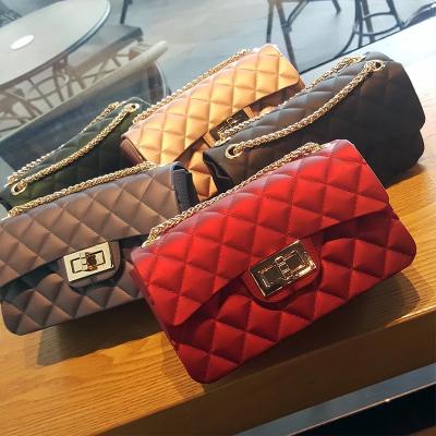 China Stylish Trendy Fashionable Lady Bags To Messenger Bags Fashion Handbags Women Jelly Bag Manufacturer Custom Logo for sale