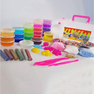 China Foam Beads 2019 New Wholesale Colorful Crazy DIY Mud Kits , Mud Making Kit for sale