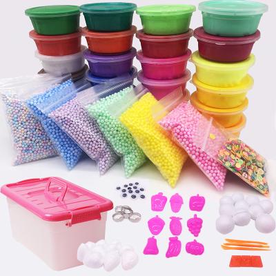 China Shapabe Amazone Hot Sale Toy Playdough Clay Mud DIY Kit For Kids Playdough Clay 24 Colors Clay Mud Set for sale