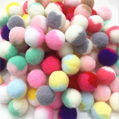 China DIY Toys Creative Fake Crafts 15mm/20mm/25mm/30mm Diy Pom Pom Ball Decoration Craft Pom Poms For Kids for sale