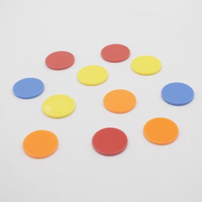 China 25mm Game Chips School Game Teaching Game Study Colorful Count Chips for sale