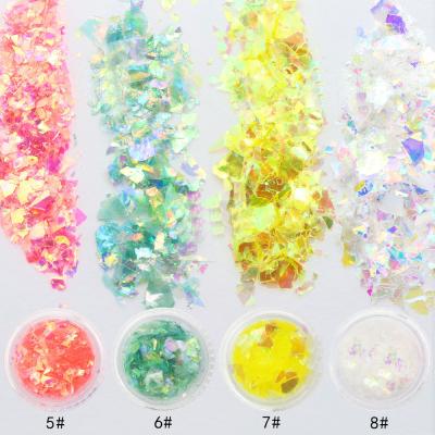 China Colorful PET Slime DIY Glitter Suger Paper Decorate Slime Making Kit Slime Accessories 500g/bag for sale