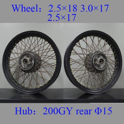 China Polished Finish Motorcycle Spoke Rims 304 Stainless Steel Durable High Strength for sale