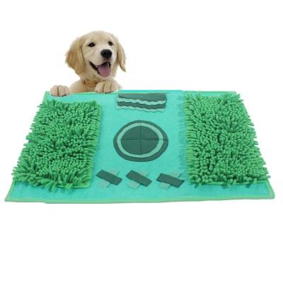 China High Quality Stocked Dog IQ Training Nose Mat Toy Washable Interactive Dog Slow Driver Mat for sale