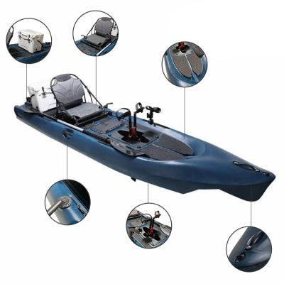 Κίνα PE (HDPE or LLDPE) 11.8ft Pedal Kayk Sit To Top Kayak Sup Fin Pedal Sip Kayak with Pedal Position Board προς πώληση