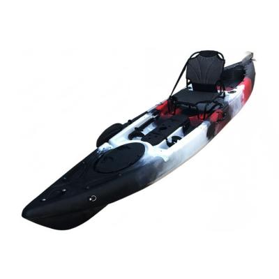 China Hot selling spinning conger eel PE (HDPE or LLDPE) fishing kayak, kayak with fishing rod holder with high quality for sale