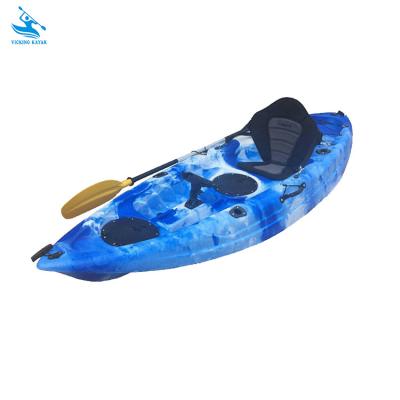 China PE (HDPE or LLDPE) Vicking No Sit On Top Thermoforming Fishing Inflatable Single Kayak Wholesale With Luxury Seat for sale