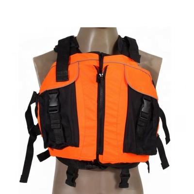 Κίνα Custom Logo Adjustable Nylon Oxford EPE Foam Foam Oxford EPE Fishing Kaya Life Vest For Adult Kids προς πώληση