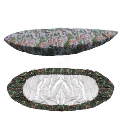 China Gray Waterproof Kayak Accessories Cover Non Woven High End Cheap Non Woven Boat Kayak Dustproof Cover for sale