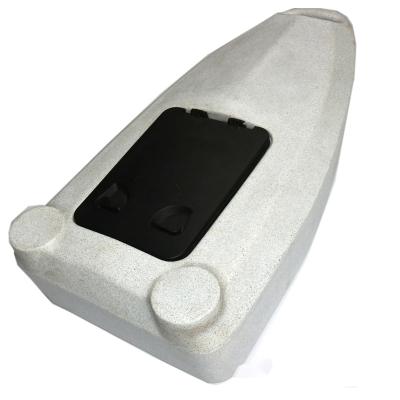 Cina Gray Foam+Spandex fabric price Nice kayak water storage PE single kayak accesory related accessories in vendita