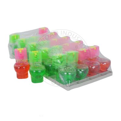 China Natural Confectionery Red&Green Color Normal Toilet Shaped Spray Chinese Candy for sale