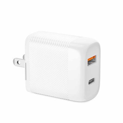 China Mobile Phone SUNDA 20w PD Small Fast Mini USB-C Type-C Adapter PD 20w QC3.0 USB Wall Charger For Iphone 12 For Ipad for sale