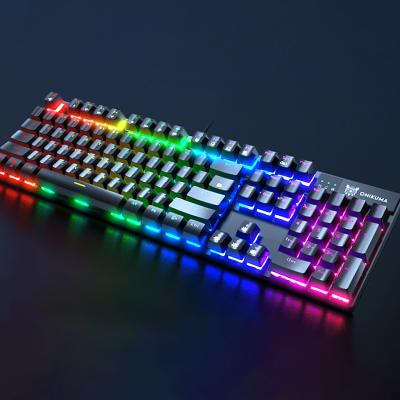 China ONIKUMA G27 Light ONIKUMA G27 Colorful Ergonomic Colorful Back Gamer Back Switch LED Macro New Macro Mechanical Keyboard for sale