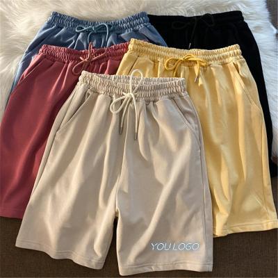 China Summer Viable Mens Cool Polyester Streetwear Shorts Custom Men Mesh Logo Sports Shorts Plus Size Gym Athletic for sale