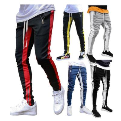 China Anti-Wrinkle Streetwear Mens Cargo Pants Pockets Jogging Sweatpants Casual Mens Sports Sweatpants Trousers for sale