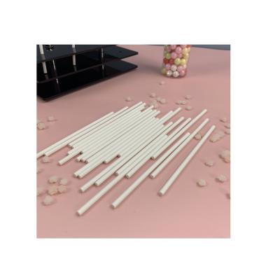 China Kids friendly; Environmentally Friendly White Lollipop Kraft Paper Stick Bulk 3.8x115mm for sale