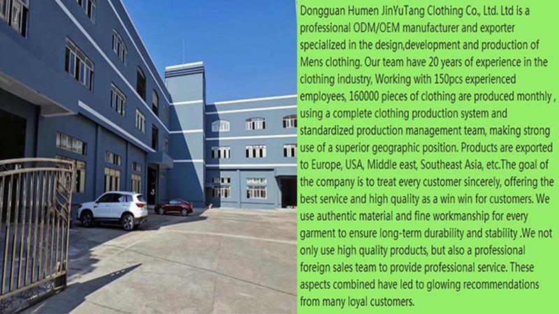 Verified China supplier - Dongguan City Humen Jin Yutang Clothing Store