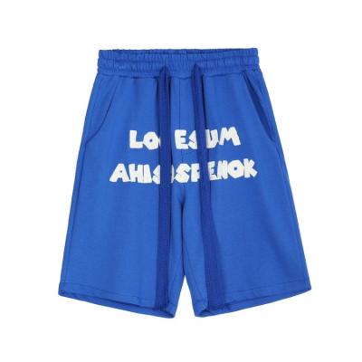 China 2022 new summer underwear loose student Basketball men's and women's vintage foreign trade letter embroidered shorts men's middle guard PA for sale