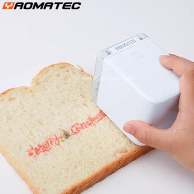 China Yaomatec Hotels Portable Edible Inkjet Edible Inkjet Hotels Cafe Food Printing Bread Cookie Bread Cake Mold Latte Baking Mold Printer for sale