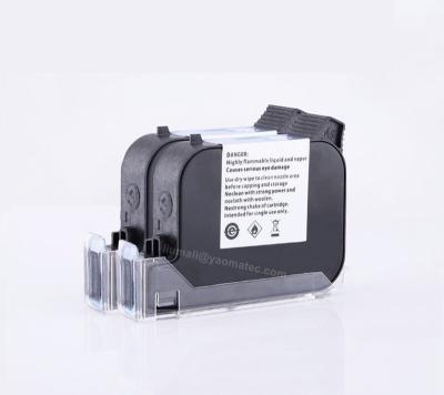 China Original Yaomatec 17030 12.7mm ECO Quick-drying Solvent Based Fast Dry Ink Cartridge For Non Unencrypted Handheld Inkjet Printer for sale