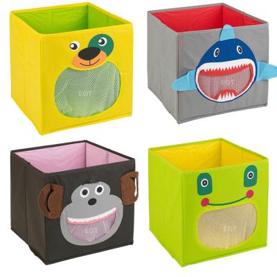 China Viable Hot Products Complement Folding File Folder Organizer Toys Storage Boxes Home Decorative Trash Bins for sale