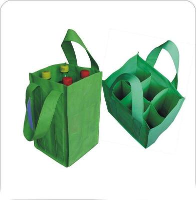 China Wholesale Eco - Friendly Gift Bag Wine Bags Custom Logo , Bag Wine , Bag For 4 6 Bottle Wine for sale