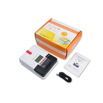 China Workstation Mppt Charge Controller Solar Hybrid Pwm 12v 24v 36v 48v 10a 20a 30a 40a 50a 60a 80a Lifepo4 Solar Charger Controller for sale