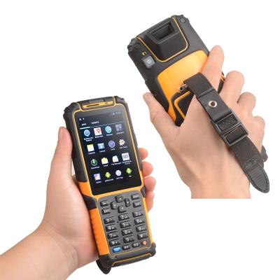 China Rugged Handheld Computer 3.5 Inch PDAS Optional UHF And Barcode Scanner Reader Industrial Pda for sale