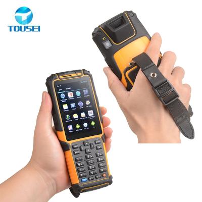 China Handheld Computer 3.5Inch 1D 2D Scanner PDA and RFID NFC HID Optional Handheld UHF Android 7.0 OS for sale