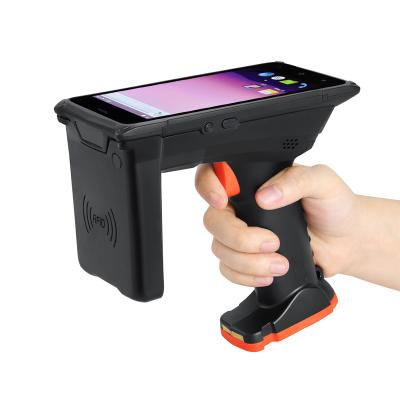 China Industrial PDA Handheld Computer Mobile Phone With Free SDK Barcode Scanner NFC Reader for sale