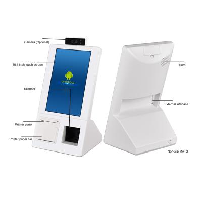 China SDK Retail Wifi Cash Register Android Self Service POS Order Kiosk Touch NFC Card Reader Bill Pay Checkout Machine for sale