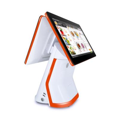 China SDK POS Desktop Cloud Android Android Pos Screen Dual 10 Inch Supermarket 15inch Cashier Automatic Cash Machine for sale