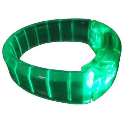 China 2022 Led PVC Concert Event Qatar World Cup Flashing Wristband for sale